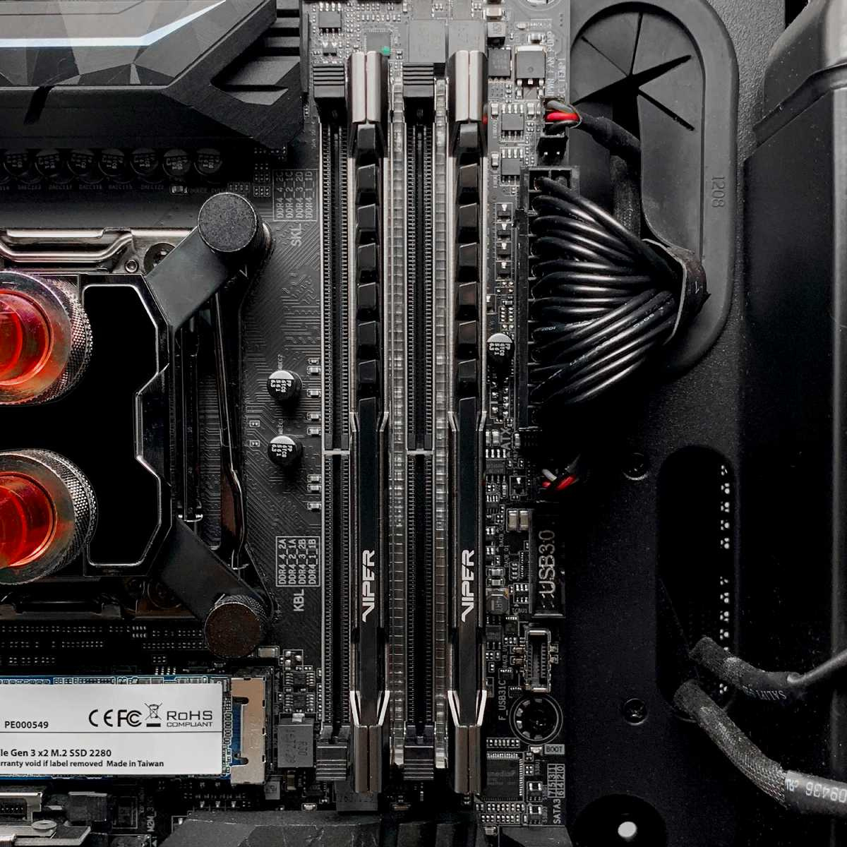 Память DDR4 2x32Gb 3600MHz Patriot PVS464G360C8K Viper Steel RTL Gaming PC4-28800 CL18 DIMM 288-pin 