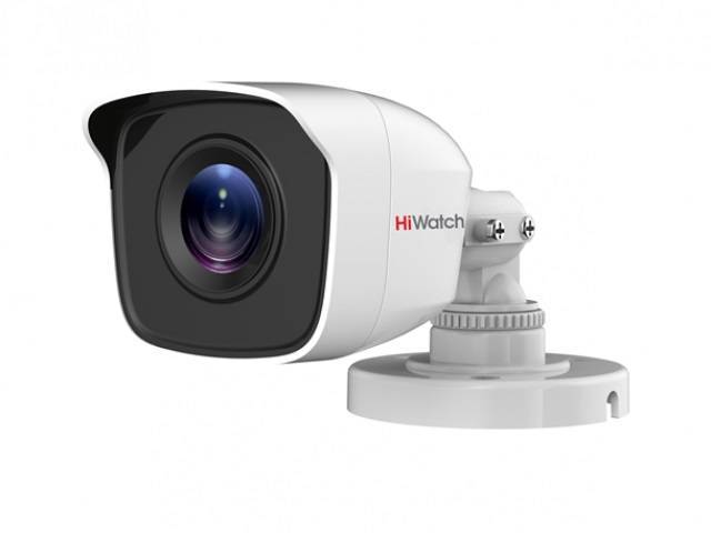 Камера видеонаблюдения аналоговая HiWatch DS-T110 2.8-2.8мм HD-TVI цв. корп.:белый (DS-T110 (2.8 MM)