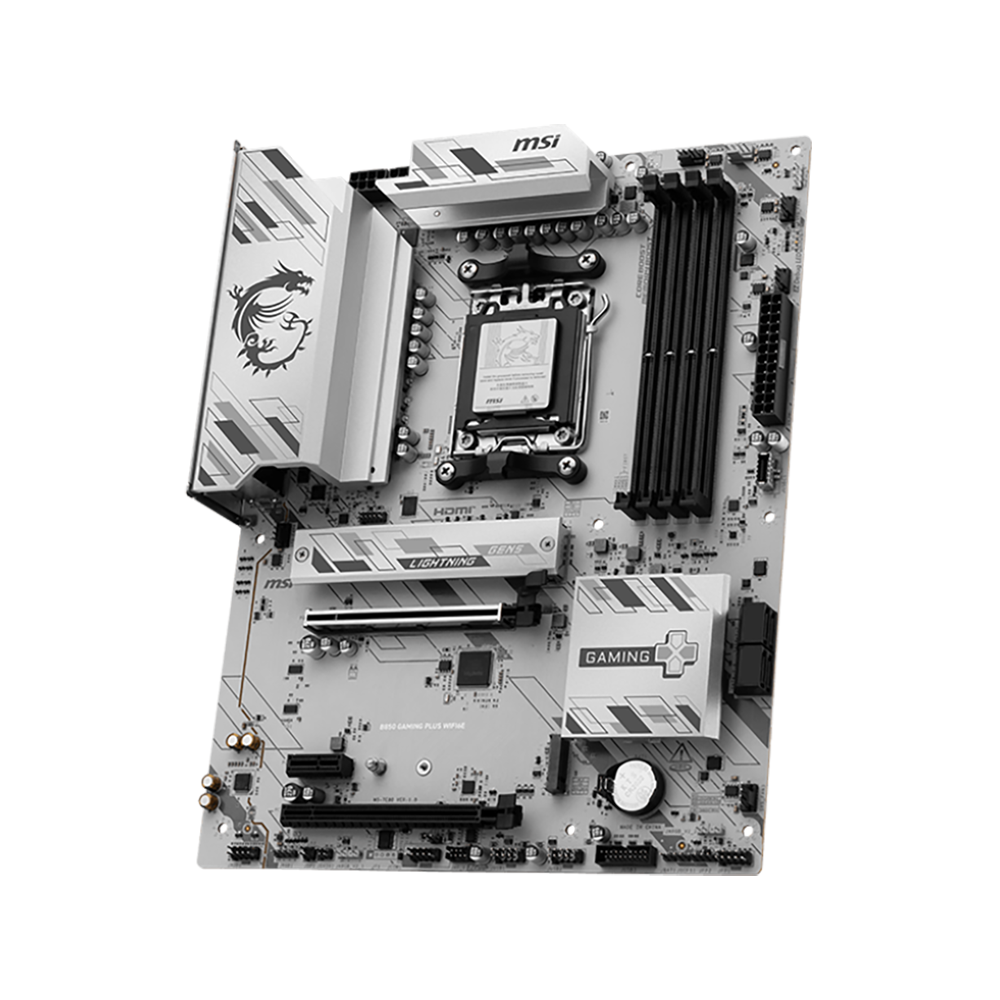 Материнская плата MSI B850 GAMING PLUS WIFI6E Socket AM5 AMD B850 4xDDR5 ATX AC`97 8ch(7.1) 2.5Gg RA