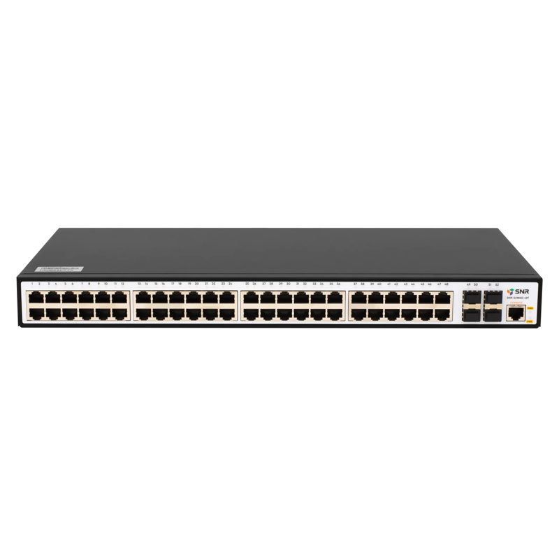 Коммутатор SNR SNR-S2985G-48T (L2) 48x1Гбит/с 4SFP управляемый