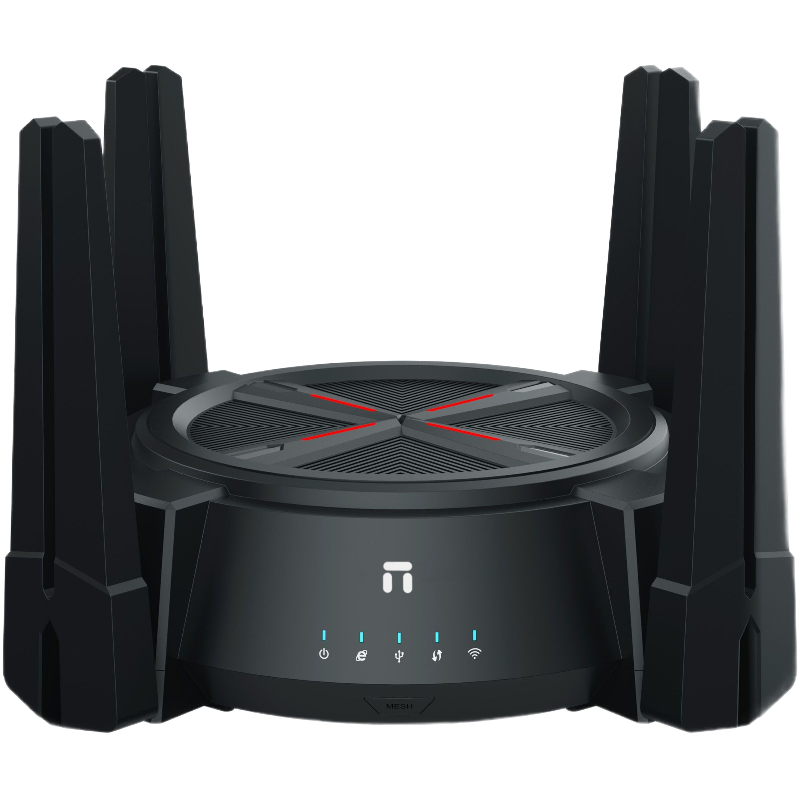 Роутер беспроводной Netis NX62 AX6000 10/100/1000/2500BASE-T черный