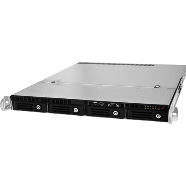 Серверный корпус/ 1U chassis; Mini-ITX, Micro-ATX, ATX MBs; 4 x 3.5" SAS/SATA HDD Trays; 2 x USB 3.0; 1 x COM port (Front); 1 x HF expansion slot; RPS600Wt (1+1), Slide Rail: AC-R56