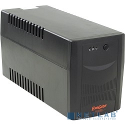 Exegate (EP212521RUS/EP223437RUS) Power  ИБП  Back UNB-1500  <1500VA, Black, 2 евророзетки+2 розетки