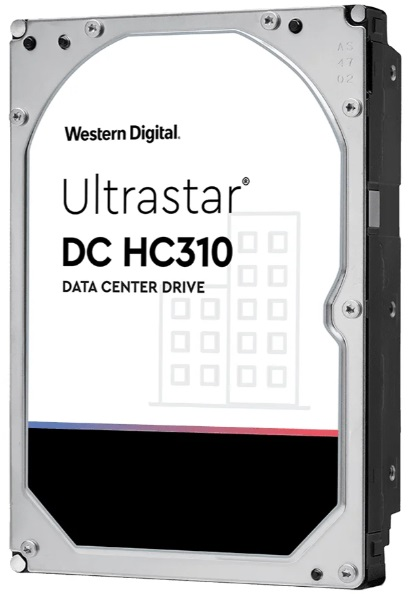 Жесткий диск WD SAS 3.0 6TB 0B36540 HUS726T6TAL5204 Server Ultrastar DC HC310 (7200rpm) 256Mb 3.5"