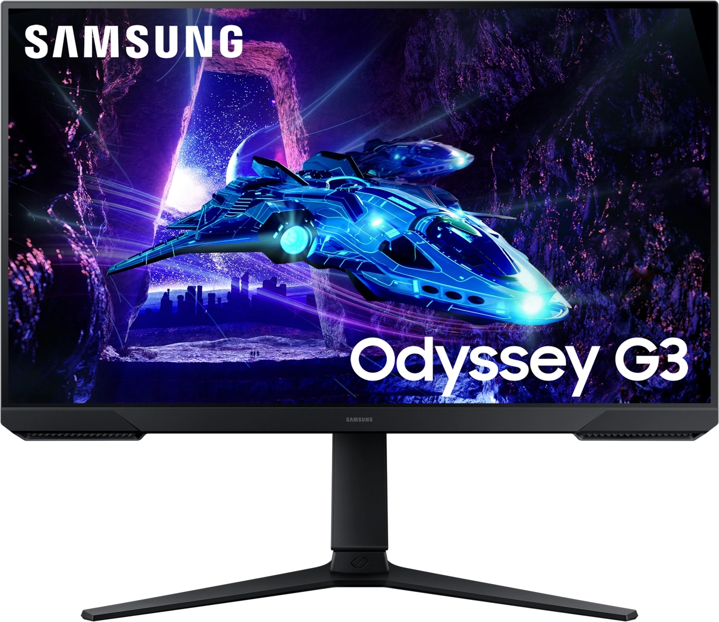 Монитор Samsung 27" Odyssey G3 LS27DG300EUXEN черный VA LED 1ms 16:9 HDMI матовая HAS Piv 3000:1 250