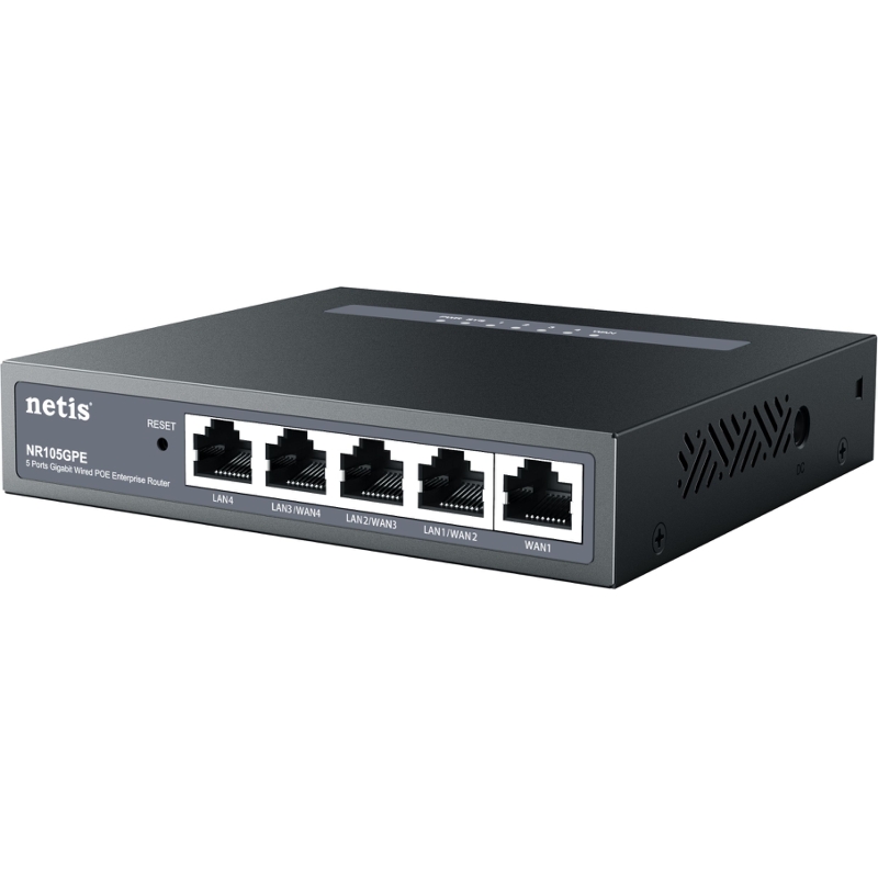 Маршрутизатор Netis NR105GPE 10/100/1000BASE-T черный
