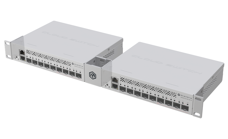 Крепление MikroTik RMK-2/10 - 1U rack mount kit