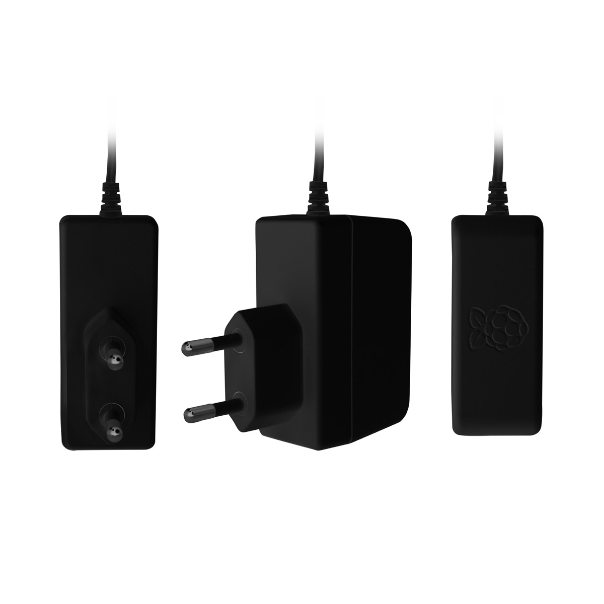Raspberry Pi 3 Model B Блок питания Official Power Supply Retail, Black, 5.1V, 2.5A, Cable 1.5 m, Mi