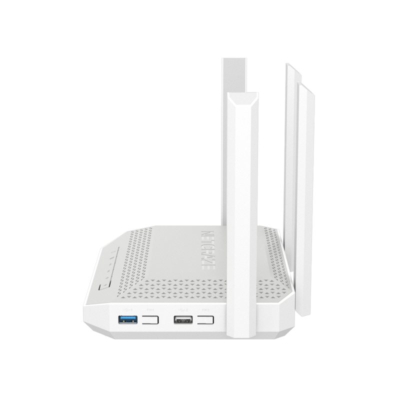 Роутер беспроводной Keenetic Netcraze Giga (NC-1012) AX3000 10/100/1000BASE-TX/SFP/4g ready белый