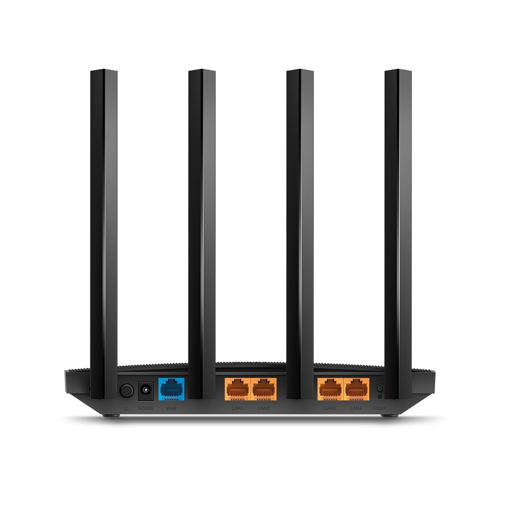 Роутер беспроводной TP-Link Archer C6U AC1200 10/100/1000BASE-TX черный