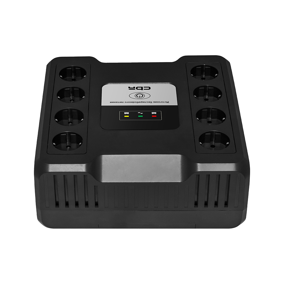 ИБП CBR [CTL-600B-8F-LDK] Line Interactive 600 VA / 360 W 7Ah12V 8 x Shuko