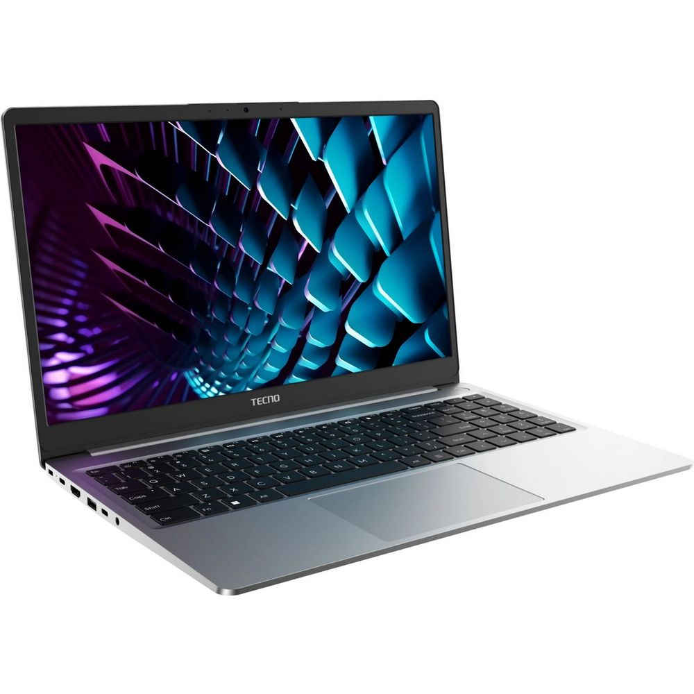 Ноутбук TECNO MegaBook K15SFA AMD Ryzen 7 7735HS/16Gb (soldered D5)/SSD512Gb/UMA/15.6"/IPS/FHD/1920x1080/60Hz/Win11/RJ-45/Silver/1.7kg