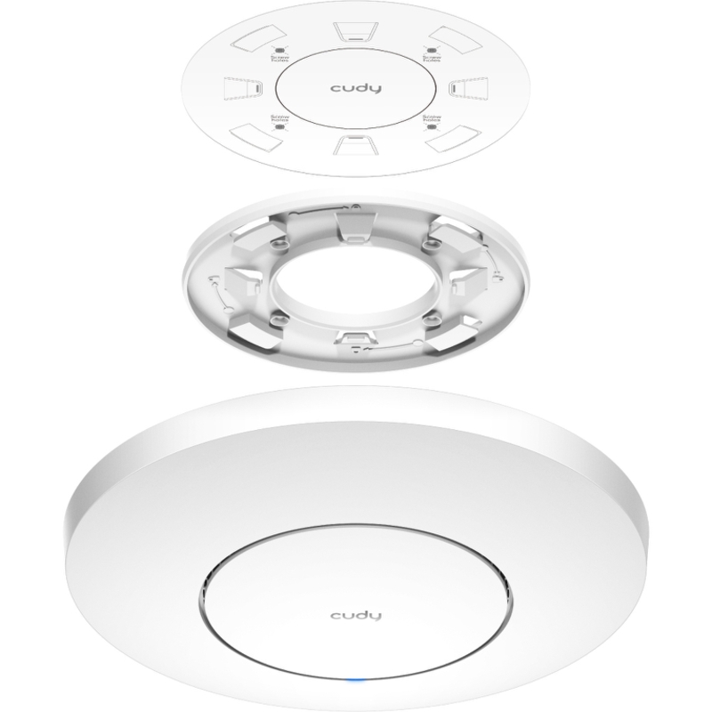 Точка доступа Wi-Fi CUDY  AP3600  BE3600 Wi-Fi 7 2 5G Access Point BE3600 Dual Band Ceiling Mount Wi