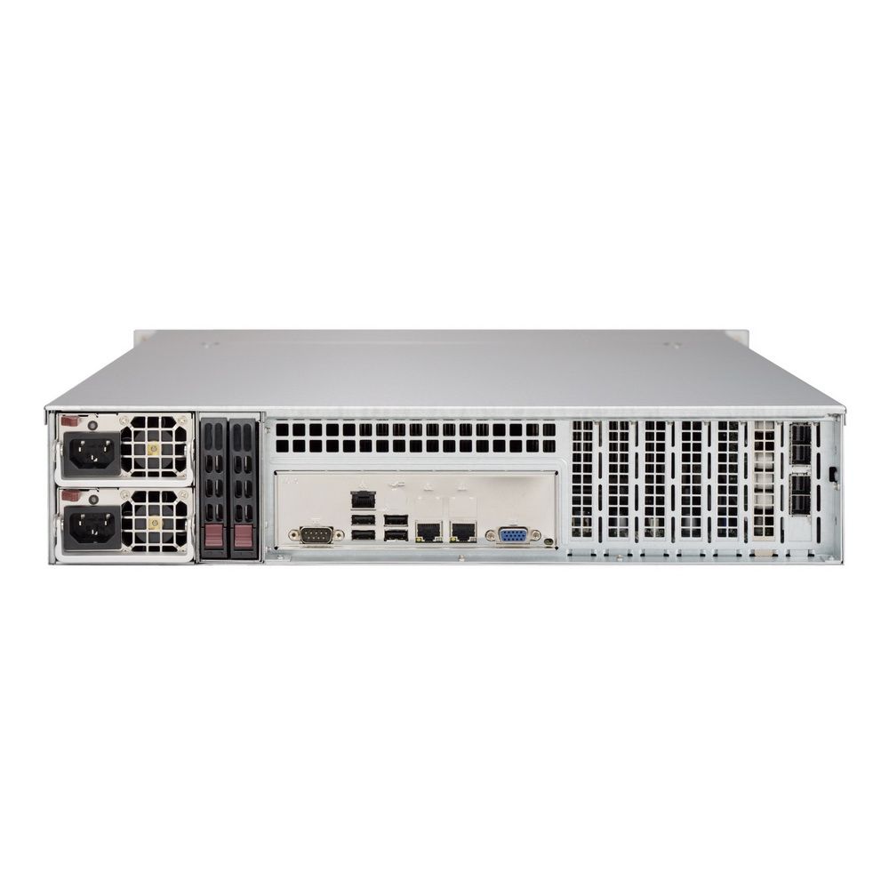Корпус SuperMicro CSE-216BE2C-R920LPB 2U, 24x 2,5" HS SAS/SATA (Dual SAS3 Expander - SFF 8643),