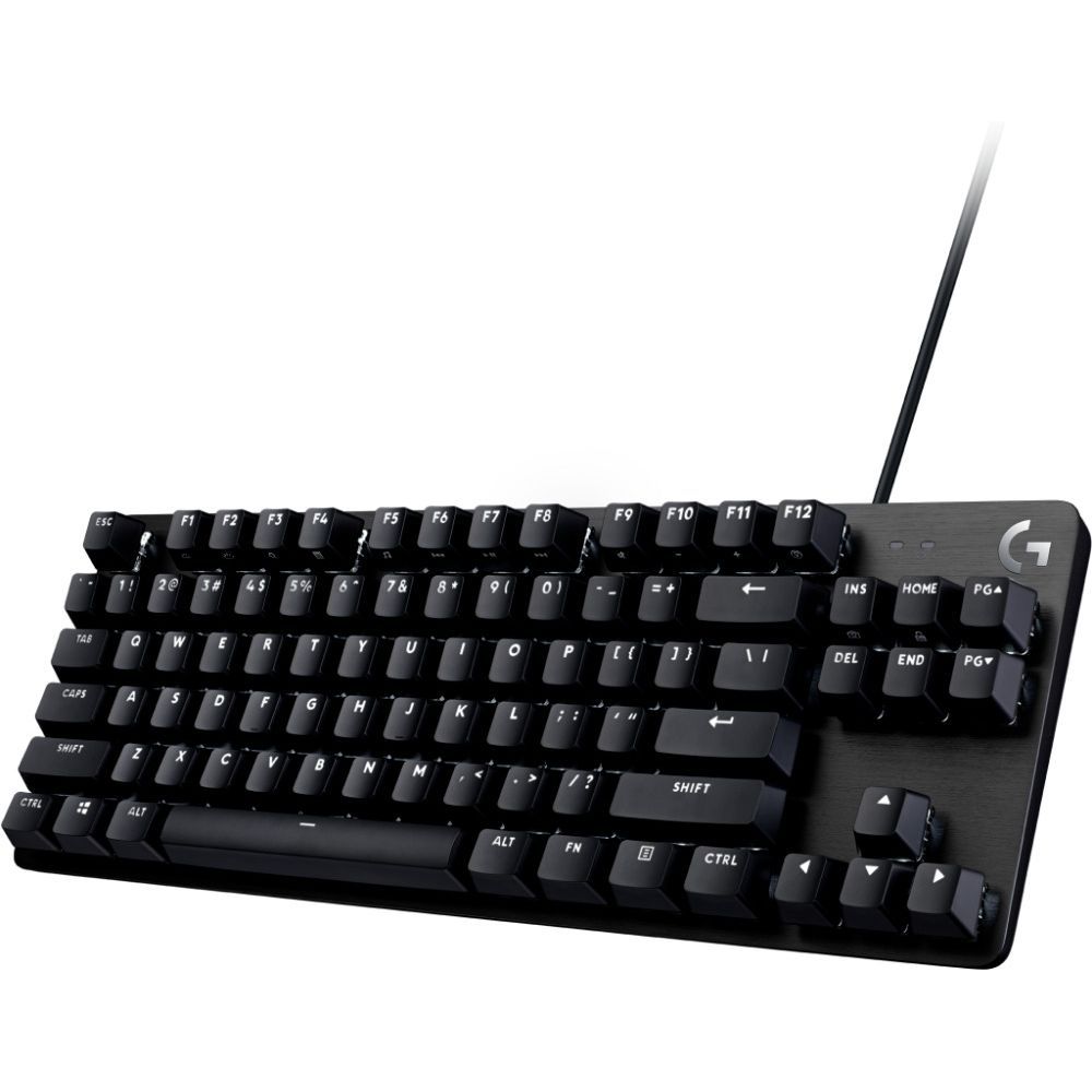 Клавиатура игровая Logitech G413 TKL SE черная, без цифрового блока, механические переключатели, бел