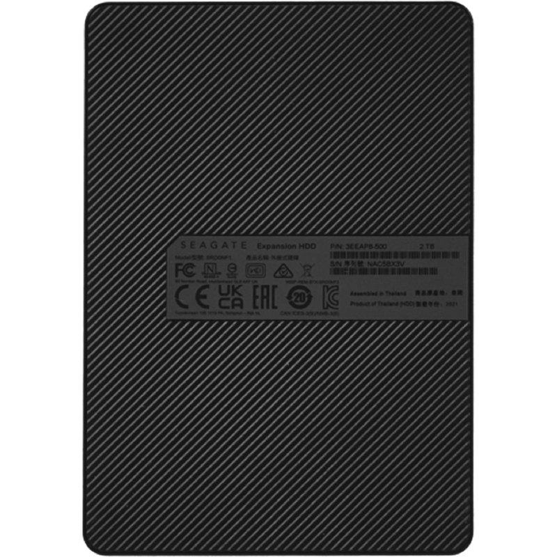 Жесткий диск Seagate USB3.0 2TB STKM2000400 Expansion Portable 2.5" черный