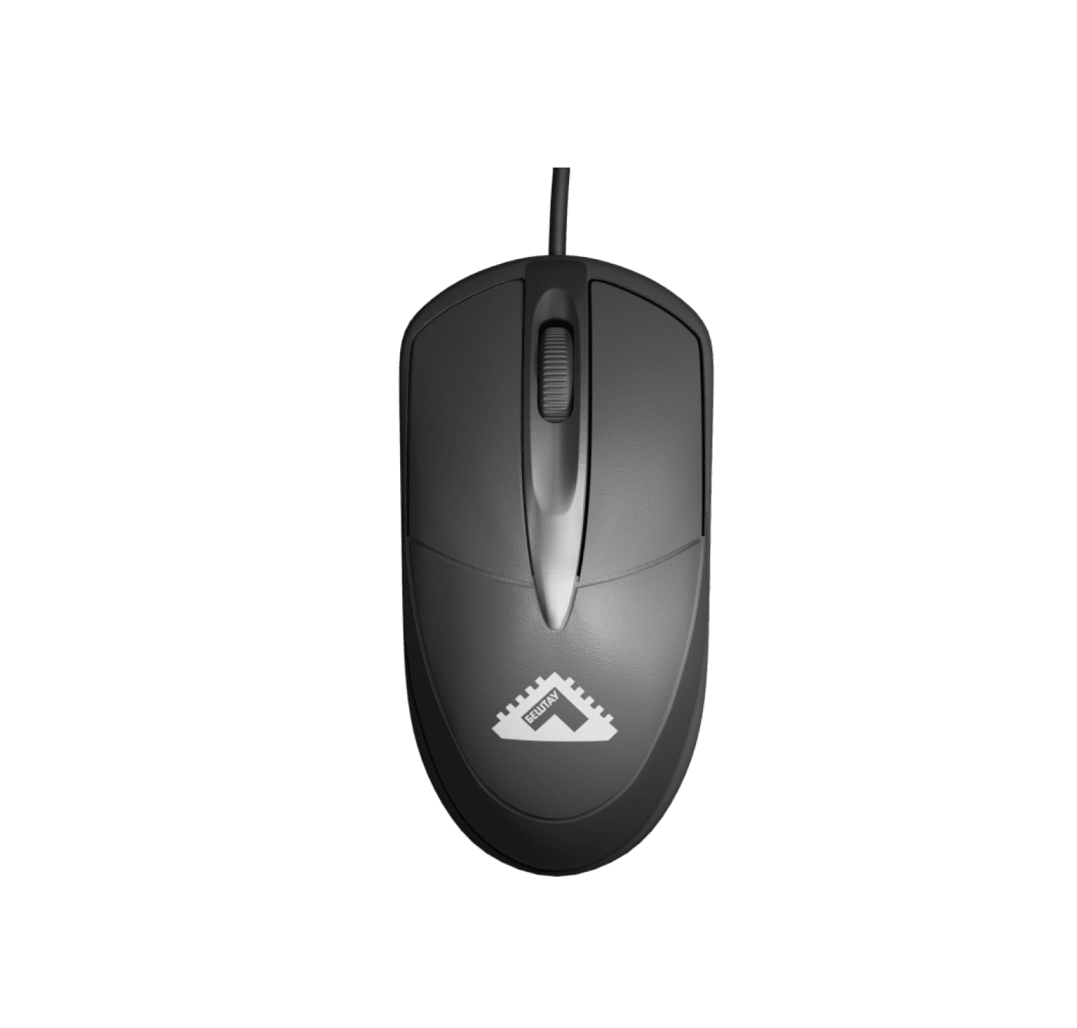 Мышь Бештау черный оптическая 1200dpi USB 2but (М100РУ)