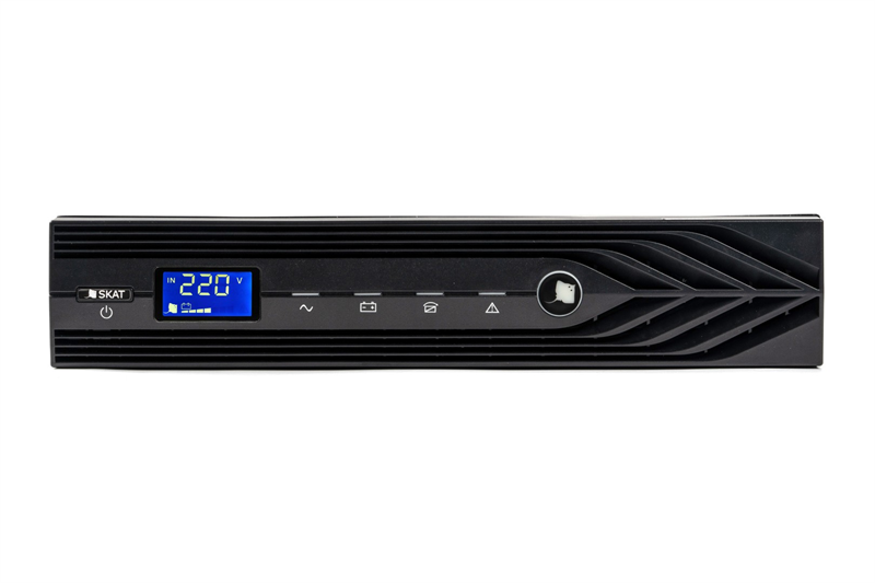 (8954) Бастион SKAT-UPS 2000 RACK+4X9Ah исп. E 220В, 2000ВА (1800 Вт) On-Line, АКБ 4х9Ач, 4 шт, врем