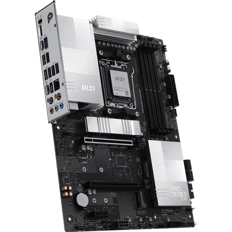 Материнская плата PRO X870E-S EVO WIFI MSI Socket AM5 AMD X870E 4xDDR5 ATX AC`97 8ch(7.1) 5Gigabit R
