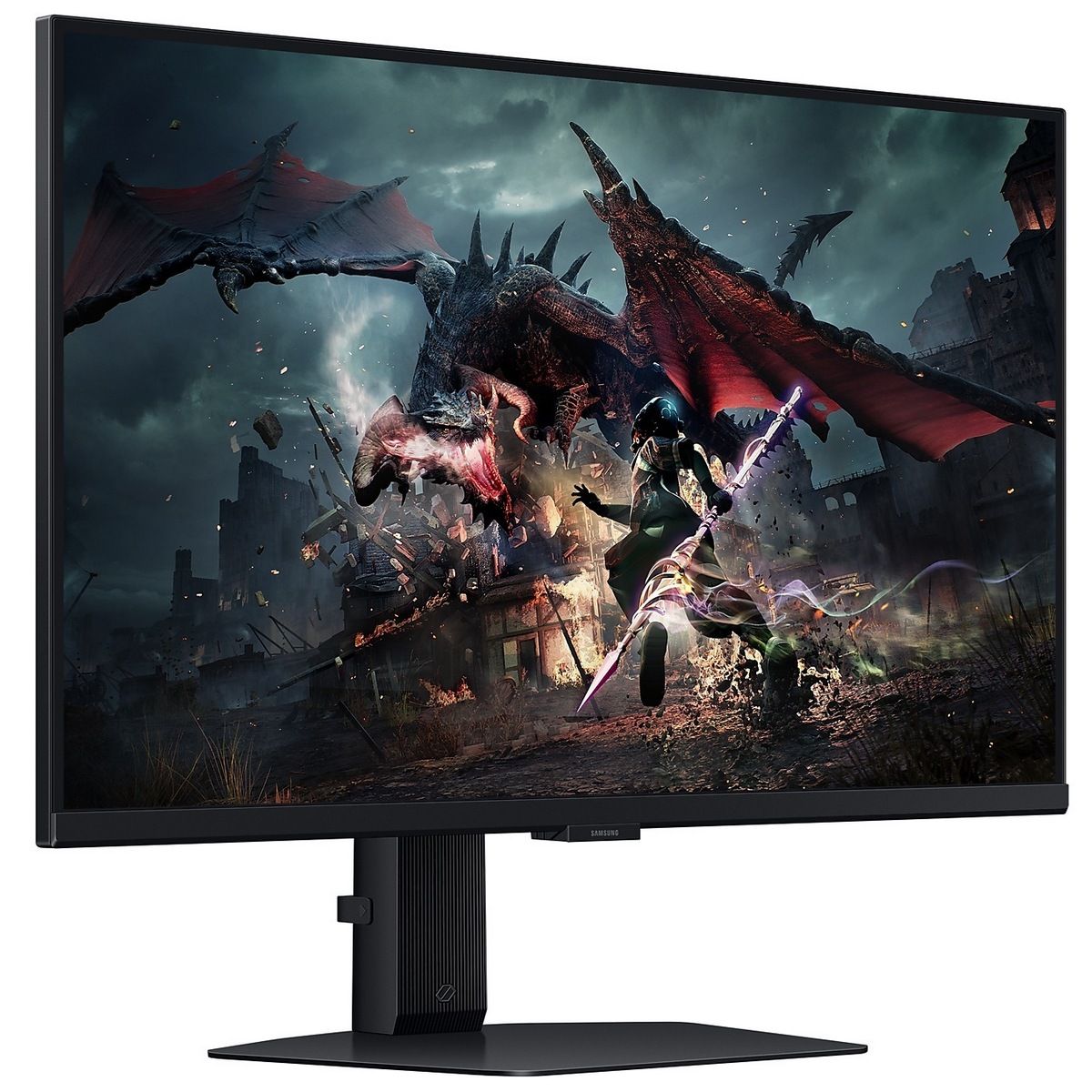 Монитор Samsung 27" Odyssey G5 S27DG502EIXCI черный IPS LED 16:9 HDMI полуматовая HAS Piv 1000:1 350