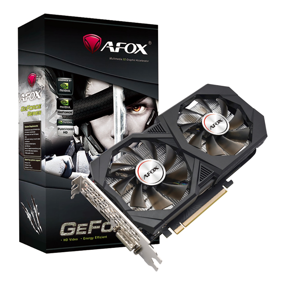 Видеокарта Afox RTX3050 GAMING 8GB GDDR6 128bit DVI DP HDMI 2FAN RTL