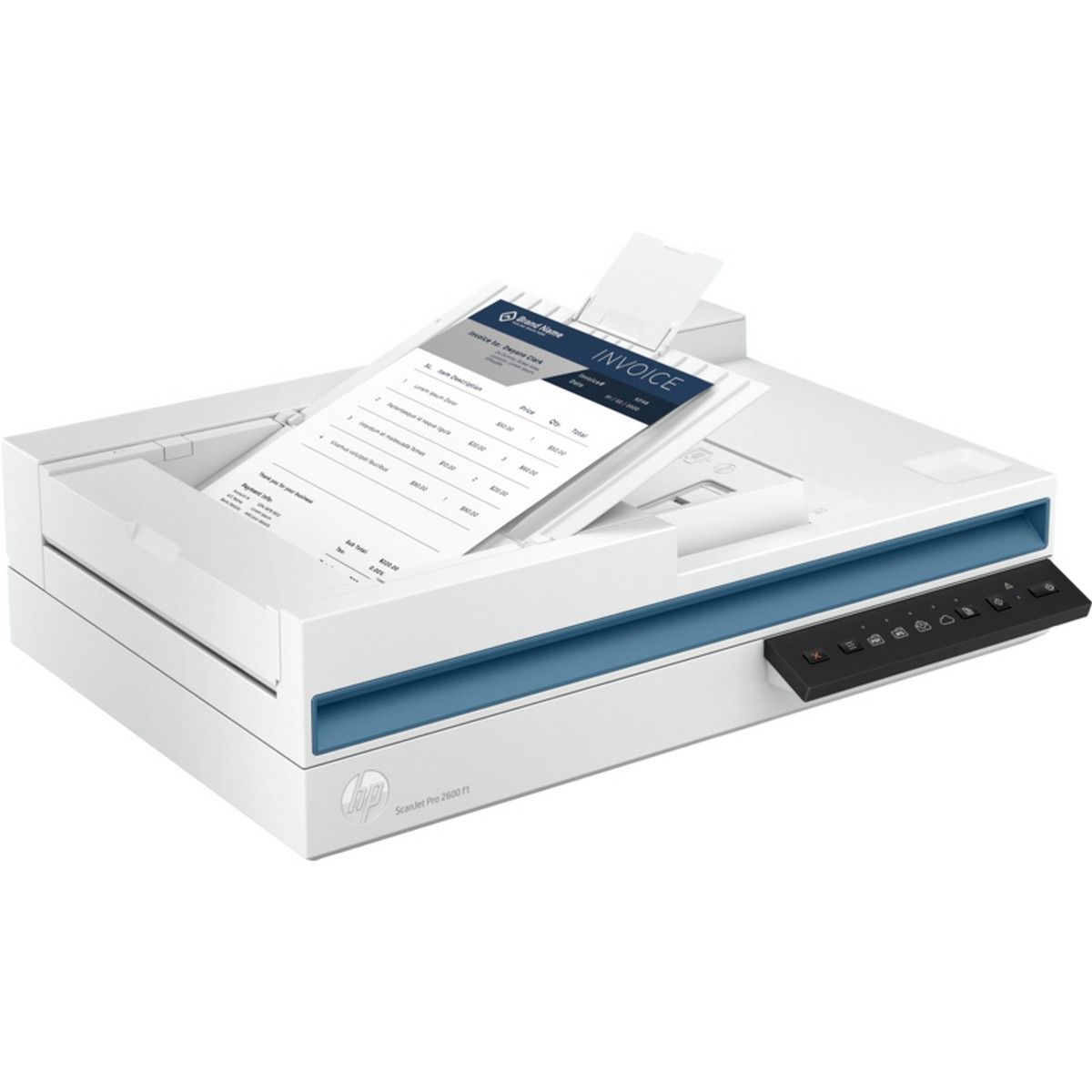 Сканер планшетный HP ScanJet Pro 2600 f1 (20G05A) A4 белый