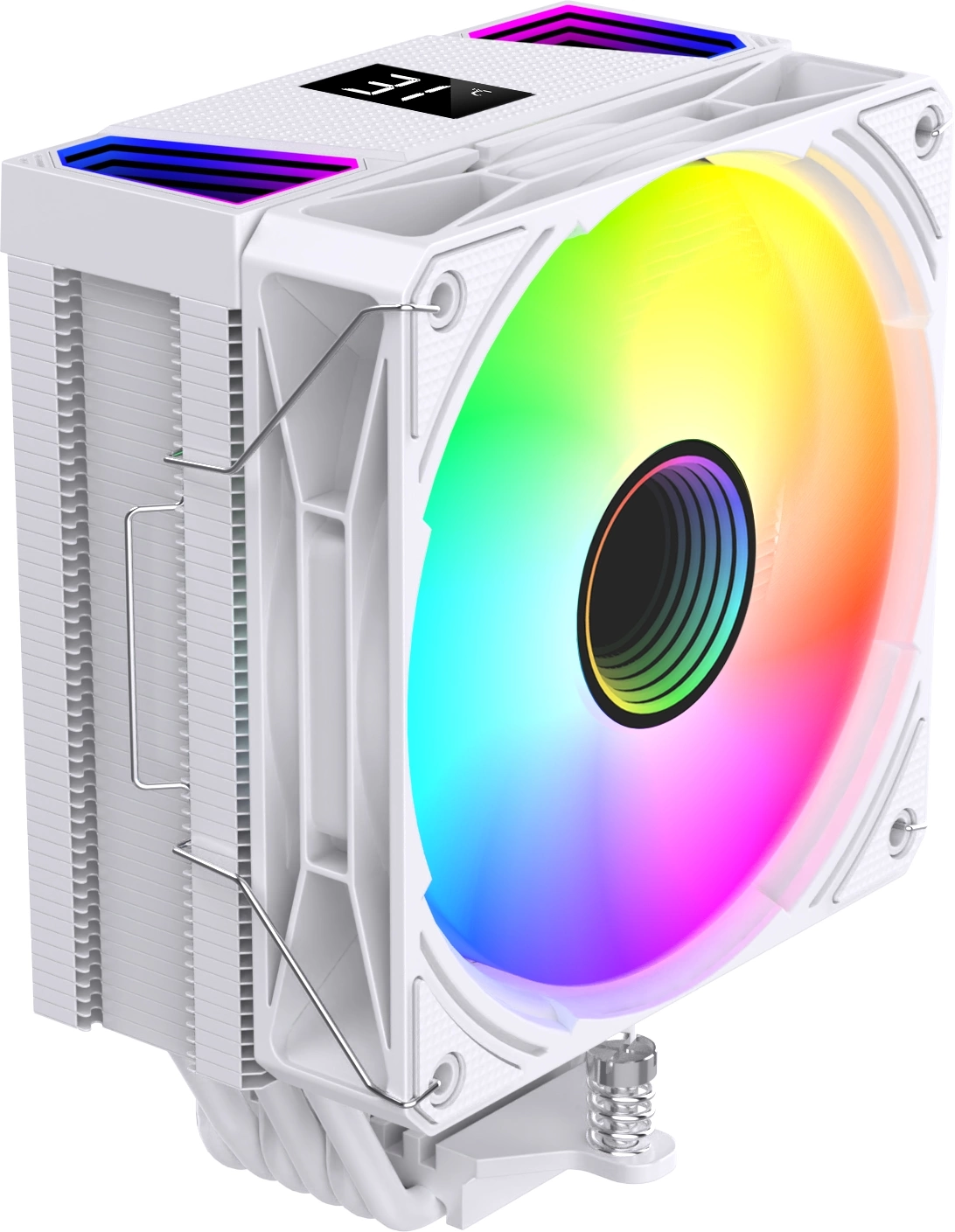 Устройство охлаждения(кулер) Bloody BD-AC220-ARGB1 ARGB Soc-AM5/AM4/1200/1700/1851 белый 4-pin 14-26