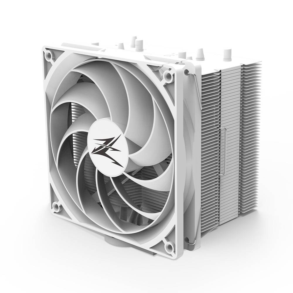 Устройство охлаждения(кулер) Zalman CNPS10X Performa Soc-AM4/1151/1200/2066/1700 белый 4-pin 16-27dB Al+Cu 180W 860gr Ret (CNPS10X PERFORMA WHITE)