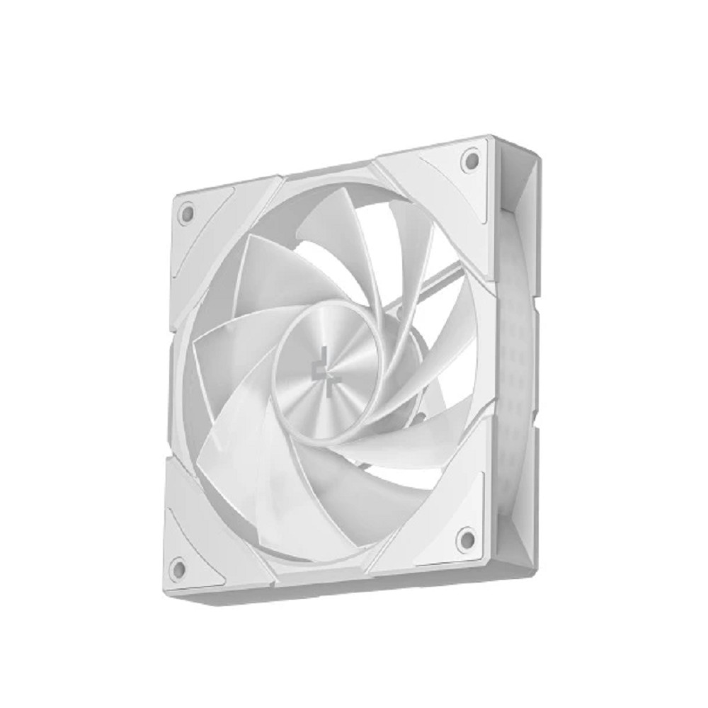 Вентилятор для корпуса DEEPCOOL CG580 FAN WHR 120mm, PWM, ARGB, 400-1300rpm, 38CFM, 20dBa, Bulk, белый