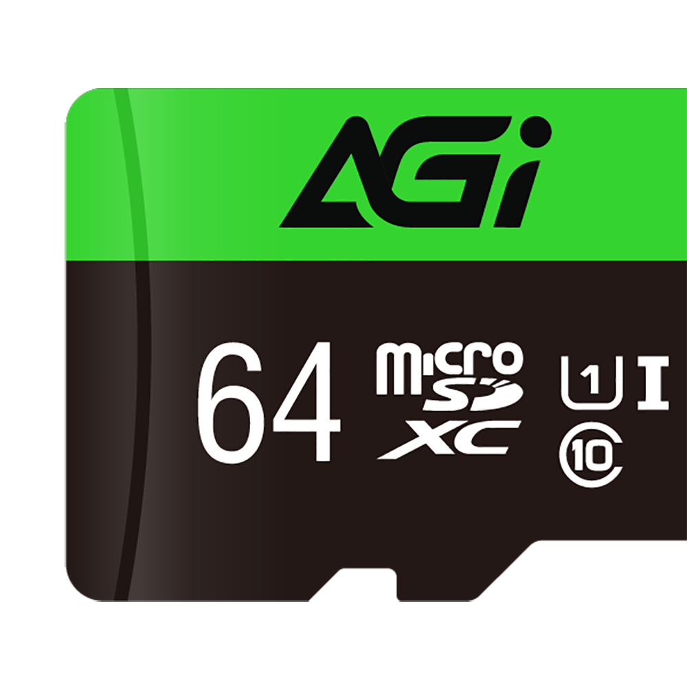 Карта памяти AGI microSDXC 64GB AGI Memory Card Choice TF138 AGI064GU1TF138-R2 UHS-I U1 Class 10, Ad