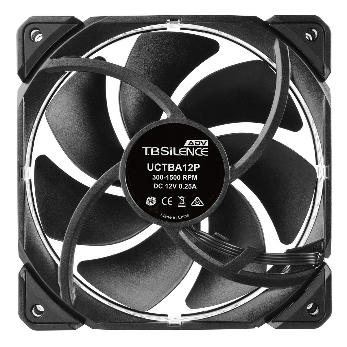 Вентилятор Enermax UCTBA12P 120mm, 300/1500rpm, 63.89CFM, PWM, RTL {60}, (723321)