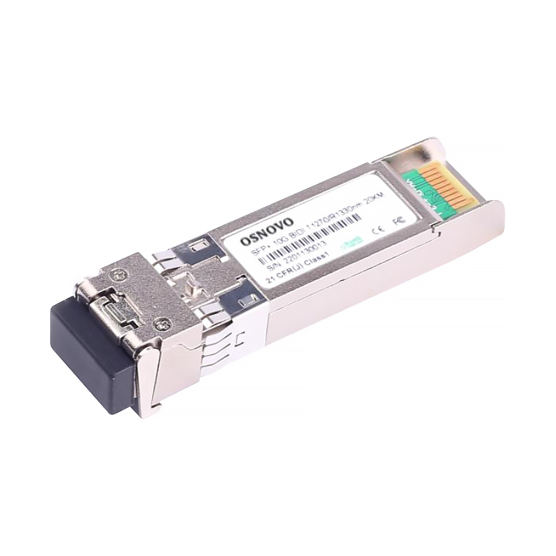 Oптический SFP+ модуль OSNOVO SFP-S1LC15-10G-1270-1330 Оптический SFP Модуль 10G. Одно волокно Singl
