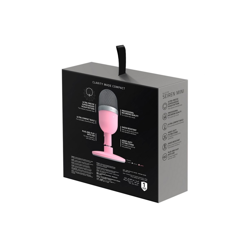 Микрофон Razer Seiren Mini Quartz – Ultra-compact Condenser Microphone