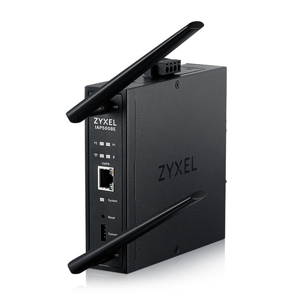 точка доступа Промышленная точка доступа Zyxel NebulaFlex IAP500BE, Wi-Fi 7 (BE5100), MU-MIMO 2x2+2x