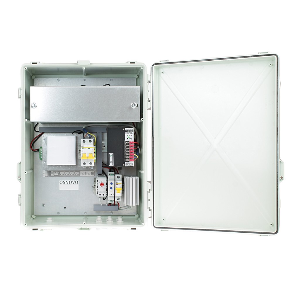 Уличный коммутатор OSNOVO SW-80402-WLU(port 90W) Уличный управляемый (L2+) PoE коммутатор на 6 порто