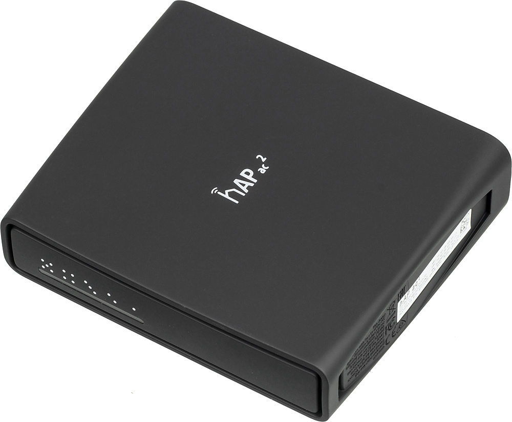 Точка доступа Wi-Fi MIKROTIK RBD52G-5HacD2HnD-TC hAP ac2 with 716MHz CPU, 128MB RAM, 5 x Gbit LAN, b