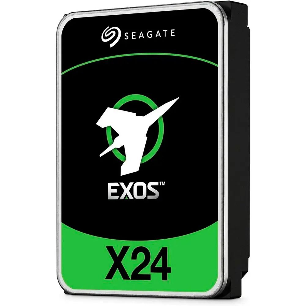 Жесткий диск серверный  3.5" 20TB Seagate Exos X24 SAS 12Gb/s, 7200rpm, 512MB, 512e, Bulk {20}