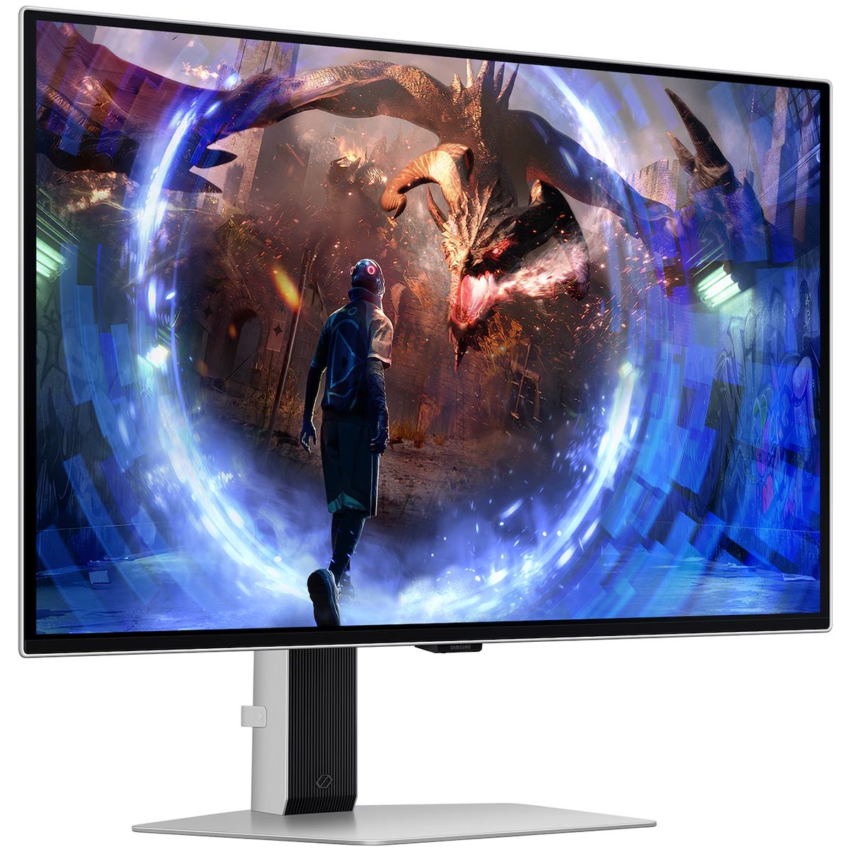 Монитор Samsung 27" Odyssey G6 S27DG600SIXCI черный OLED LED 1ms 16:9 HDMI матовая HAS Piv 250cd 178
