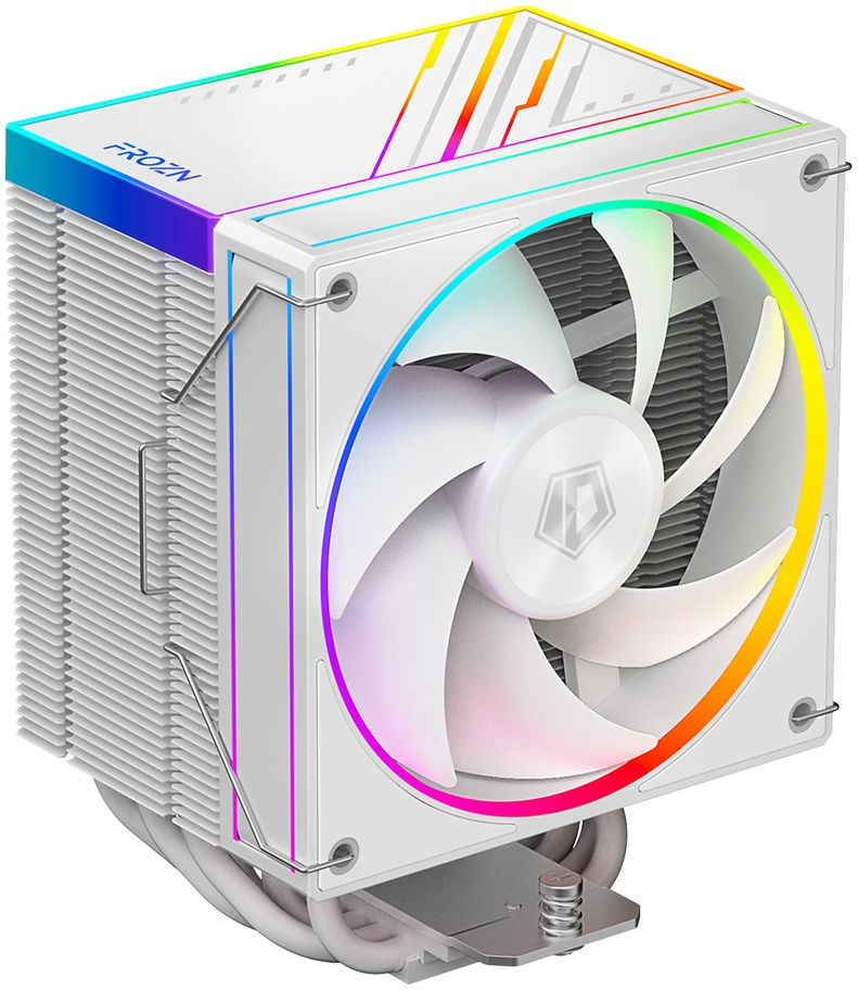 Устройство охлаждения(кулер) ID-Cooling Frozn A610 ARGB Soc-AM5/AM4/1200/1700/1851 белый 4-pin 29.9d