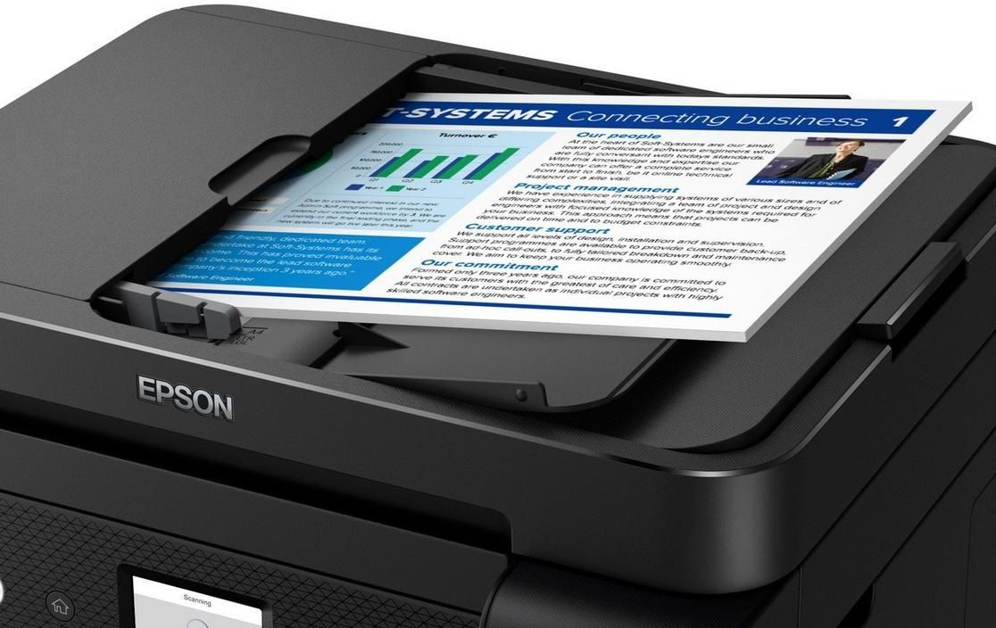 МФУ струйный Epson L6290 (C11CJ60405/505/408/507) A4 Duplex Net WiFi черный