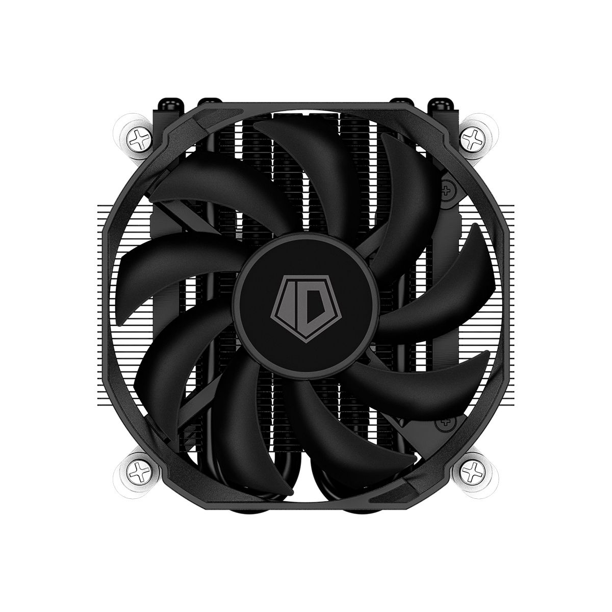 Устройство охлаждения(кулер) ID-Cooling IS-30i Soc-1200/1700/1851 черный 4-pin 17-36dB Al+Cu 100W 26