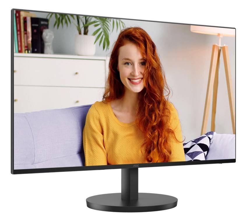 Монитор AOC 23.8" Basic-Line 24B3HA2 черный IPS LED 16:9 HDMI M/M матовая 250cd 178гр/178гр 1920x108
