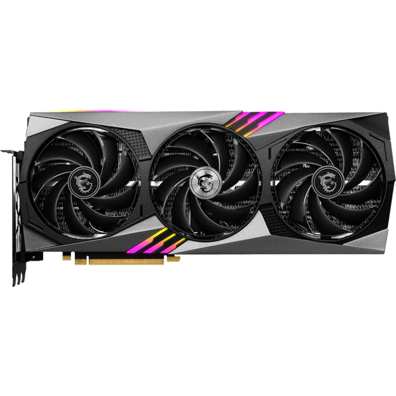 Видеокарта MSI PCI-E 4.0 RTX 4070 Ti GAMING X TRIO 12G NVIDIA GeForce RTX 4070TI 12288Mb 384 GDDR6X 