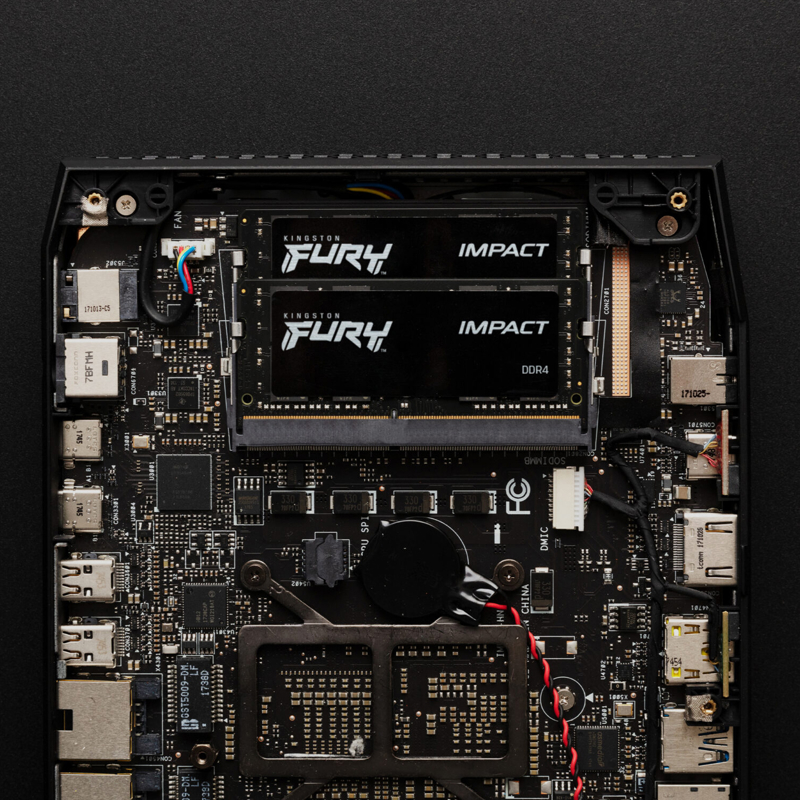 Память DDR5 8GB 4800MHz Kingston KF548S38IB-8 Fury Impact RTL PC5-38400 CL38 SO-DIMM 262-pin 1.1В si