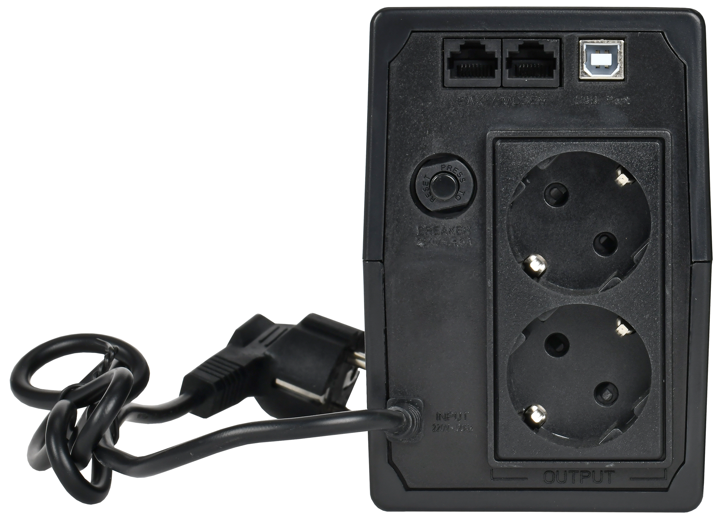 Источник бесперебойного питания ITK Electra EET-0600VA-1-001-S 360Вт 600ВА черный