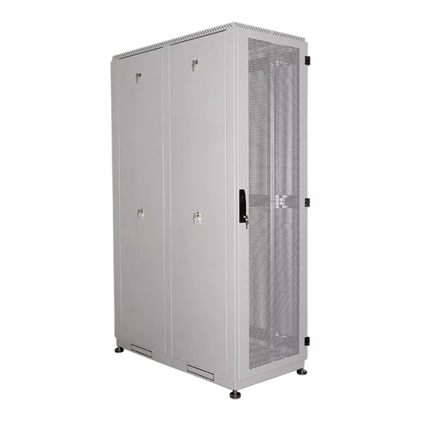 шкаф ЦМО Шкаф серверный напольный 42U (800х1200) двойные перфорированные двери 2 шт.