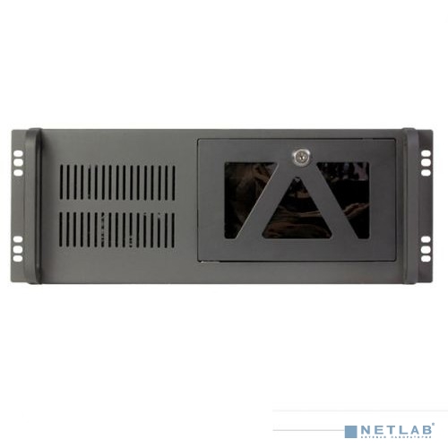 Procase B441-B-0 черный {4U глубина 450мм, внешн 2x5.25, 1x3.5, внутр 7xHDD, MB 12"x9,6", без Б/П PS