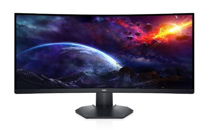 Монитор Dell 34" S3422DWG черный VA LED 2ms 21:9 HDMI матовая HAS Piv 3000:1 400cd 178гр/178гр 3440x
