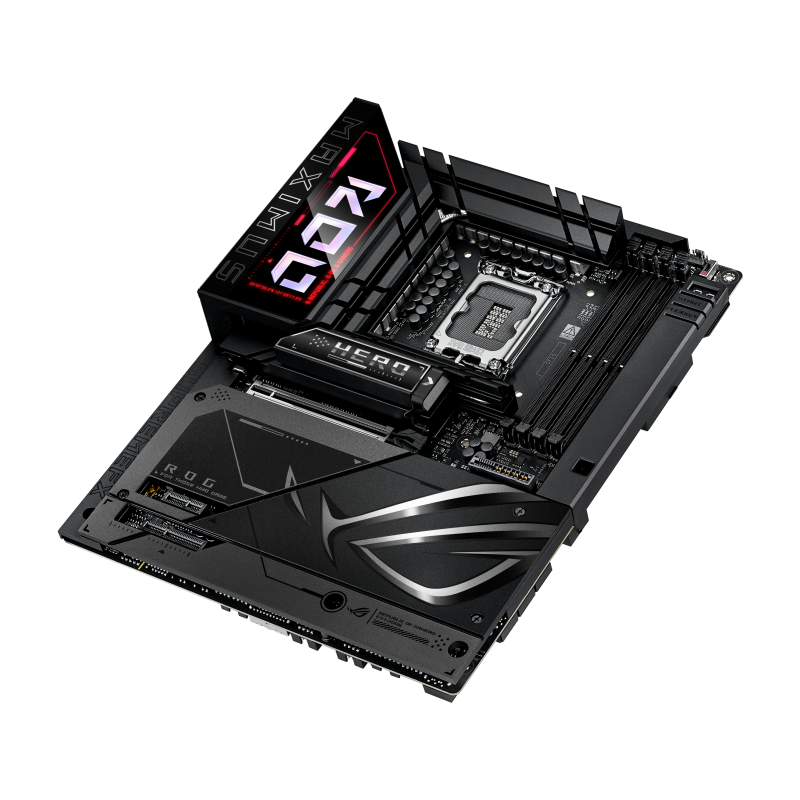 Материнская плата ASUS ROG MAXIMUS Z890 HERO BTF LGA1851 ATX 4хDDR5 PCIEx16 PCIEx4 PCIEx1 6xM.2 2xTh