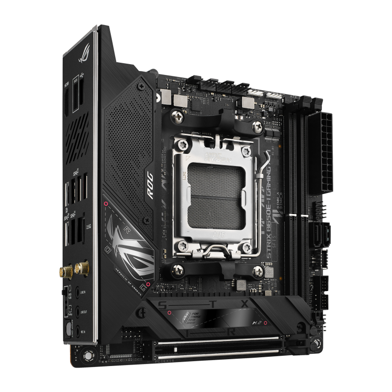 Материнская плата Asus ROG STRIX B650E-I GAMING WIFI Socket AM5 AMD B650 2xDDR5 mini-ITX AC`97 8ch(7